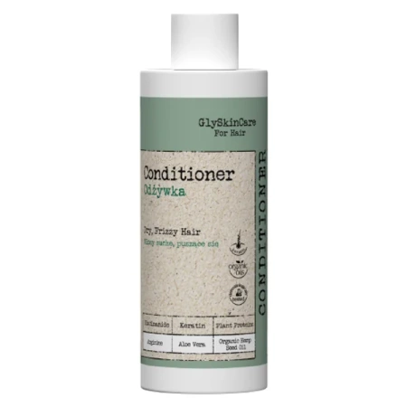 GlySkinCare For Hair Wygładzenie Odżywka, 200 ml – odżywka do włosów suchych i puszących się