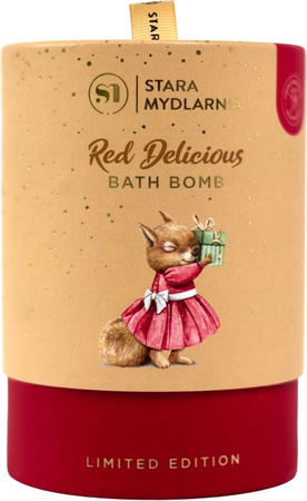 Stara Mydlarnia Kula do Kąpieli Red Delicious - Jabłko&Cynamon, 200g