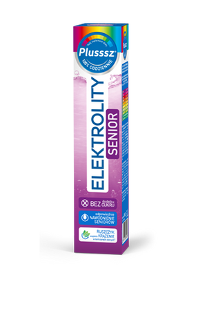 Plusssz Elektrolity Senior 100% Complex – 24 tabletki musujące
