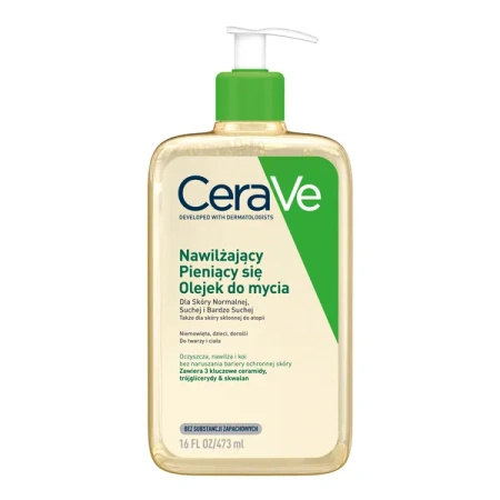 CeraVe Nawilżający Olejek do mycia, 473ml