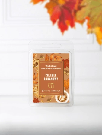 Wosk&Knotwosk zapachowy Chlebek Bananowy 60g