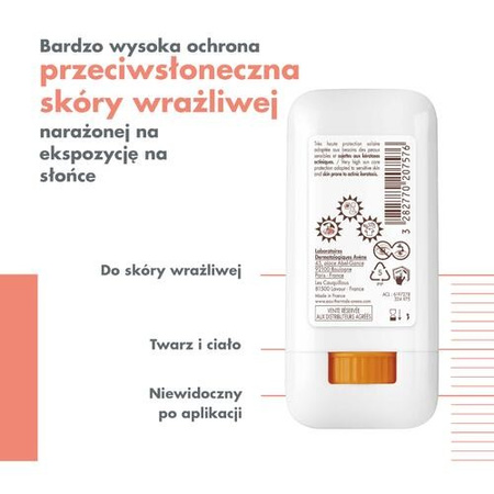 AVENE SunsiStick KA Sztyft Ochronny SPF 50+, 20g