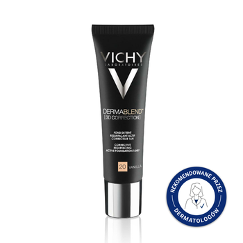 VICHY Dermablend Korekta 3D Podkład Wyrównujący Odcień nr. 20, 30 ml