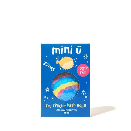 MINI U Musująca Kula do Kąpieli dla Dzieci Perłowa Fala, 150g