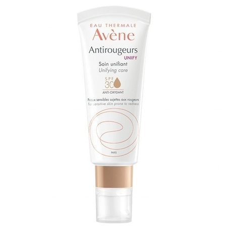 Avène Antirougeurs UNIFY SPF 30 – Krem Wyrównujący Koloryt i Redukujący Zaczerwienienia, 40ml