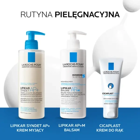 La Roche-Posay Lipikar Syndet AP+ – Delikatny krem myjący dla skóry atopowej, 400ml | KRÓTKA DATA: 03/2026r.