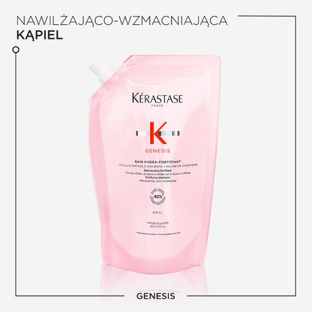Kérastase Genesis – Kąpiel Przeciw Utracie Gęstości Włosów 500 ml, Refill