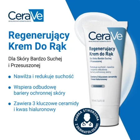 CeraVe Regenerujący Krem do rąk, 100ml
