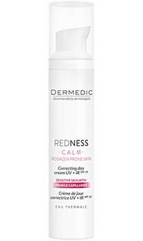 DERMEDIC REDNESS CALM Krem korygujący na dzień UV+ IR, 40ml