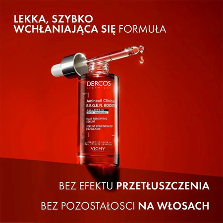 Vichy Dercos Aminexil R.E.G.E.N.9 Serum Wzmacniające i Stymulujące Włosy, 90 ml