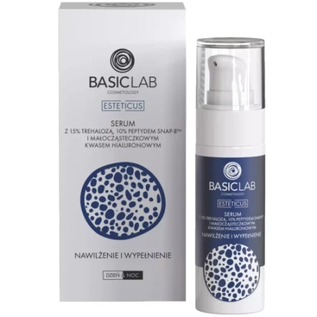 BasicLab Serum Nawilżające i Wypełniające 15%, 30ml