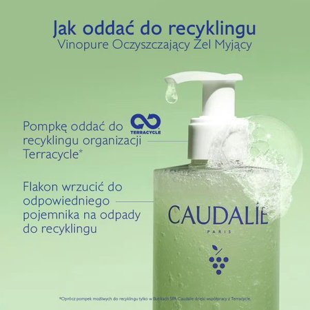 Caudalie Vinopure Żel Oczyszczający z Kwasem Salicylowym, 385 ml