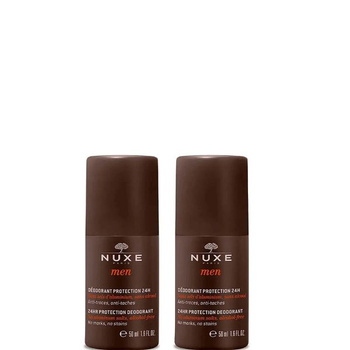 Nuxe Men dezodorant 2×50 ml – Męska Świeżość i 24h ochrona, duopak
