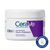 CeraVe Skin Renewing Krem z Peptydami – Ujędrniający Krem z Ceramidami i Peptydami, 48g