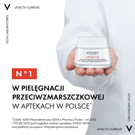 VICHY LiftActiv Supreme Krem Korygujący do Skóry Normalnej i Mieszanej, 50ml