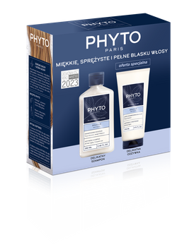 PHYTO SOFTNESS Zestaw Szampon 250ml + Odżywka 175ml