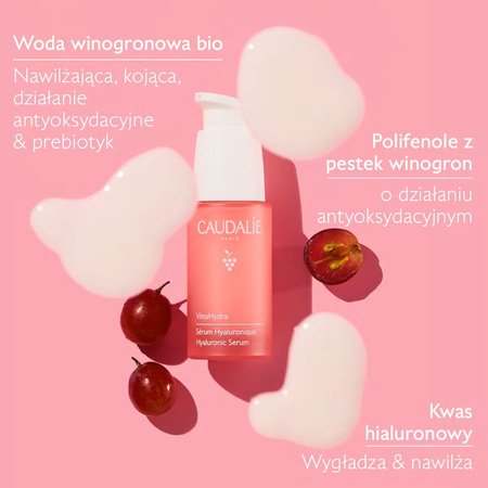 Caudalie Vinohydra Serum z Kwasem Hialuronowym, 30ml