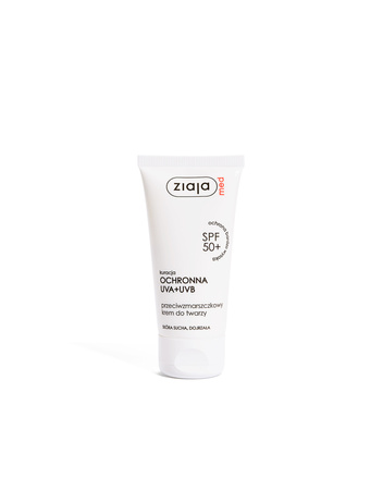 ZIAJA MED SPF50+ krem przeciwzmarszczkowy, 50ml