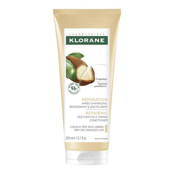 Klorane Cupuacu Odżywka Regenerująca Włosy Suche i Zniszczone, 200ml