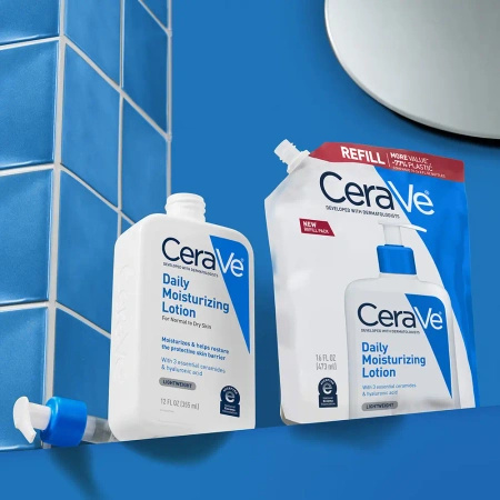 CeraVe Emulsja Nawilżająca do Skóry Suchej i Bardzo Suchej RefilL, 473 ml