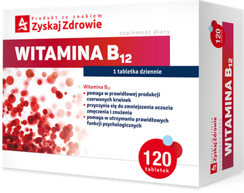 WITAMINA B12 ZYSKAJ ZDROWIE x 120 tabletek