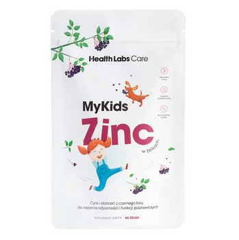 Health Labs MyKids Zinc żelki, 60 sztuk