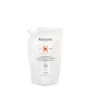 Kérastase Nutritive Bain Satin Riche Refill, 500ml– wzbogacona kąpiel dla włosów grubych
