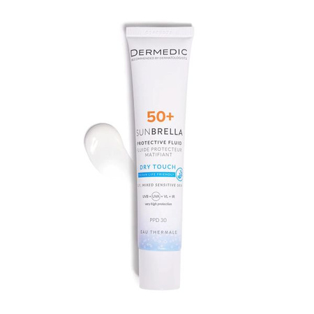Dermedic Sunbrella Matujący Krem Ochronny SPF50+ PPD30, 40ml