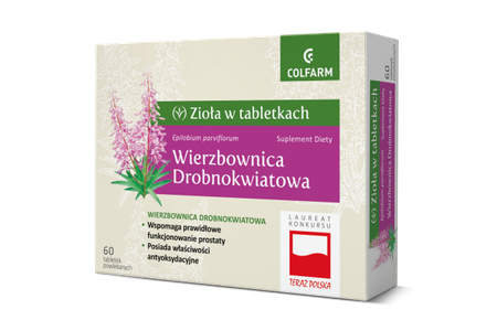 WIERZBOWNICA DROBNOKWIATOWA x 60 tabletek 