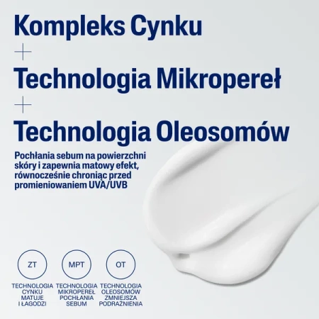 Cetaphil PRO Oil Control – Krem Nawilżająco-Matujący SPF 30, 118 ml