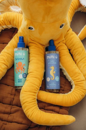 Mini U - Naturalny Spray do Rozczesywania Włosów Kręconych dla Dzieci z Witaminą B5, 250ml