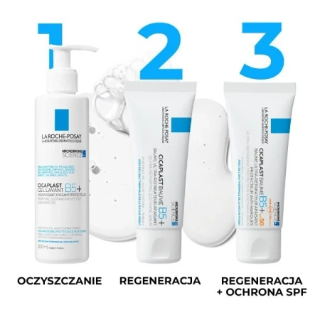 La Roche-Posay Cicaplast Lavant B5+ Żel Oczyszczająco-Kojący, 200ml