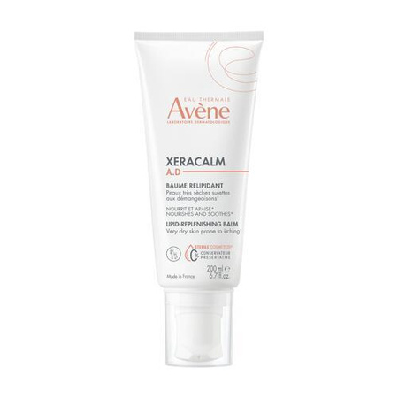 Avene XERACALM A.D - Balsam Uzupełniający Lipidy, 200ml | KRÓTKA DATA: 03/2026