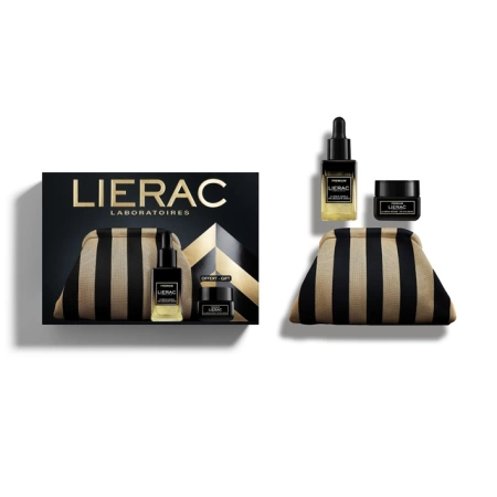 Lierac Premium Zestaw Prezentowy - Serum Regenerujące, 30ml + Krem pod Oczy, 20ml (GRATIS)