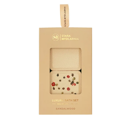 Stara Mydlarnia Kostki do Kąpieli Sandalwood, 2x70g