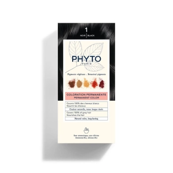 PHYTO Color 1 Farba do Włosów Czarny