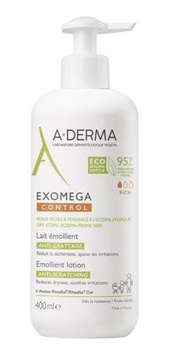 A-DERMA EXOMEGA CONTROL Mleczko emolient, 400ml