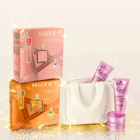 NUXE Hair Prodigieux Zestaw – Szampon, 200 ml + Odżywka, 200 ml + Maska 3-minutowa, 200 ml