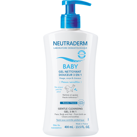 Neutraderm Baby Łagodny Żel Myjący 3w1 400ml