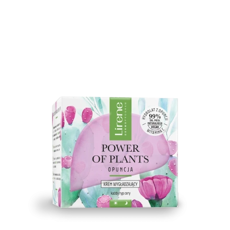 Lirene Power Of Plants Krem Wygładzający, 50ml