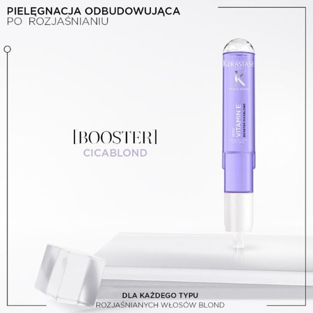 Kérastase Fusio-Dose Booster Wzmacniacz Ampułki do Włosów Blond, 120ml