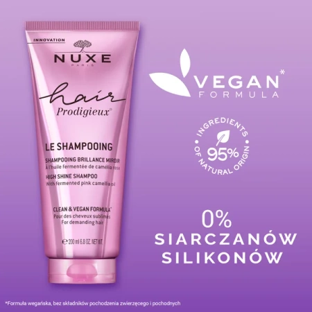 NUXE Hair Prodigieux Szampon Wygładzający, 200ml 