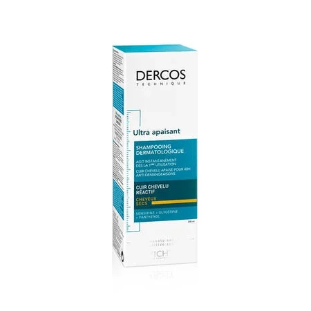 Vichy Dercos Ultra Soothing Szampon Ultrakojący do włosów suchych, 200ml