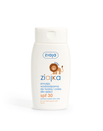 ZIAJA ZIAJKA SPF30 emulsja do opalania dla dzieci, 125ml