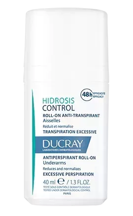 DUCRAY Hidrosis Control Roll-on Antyperspirant 48h, 40ml