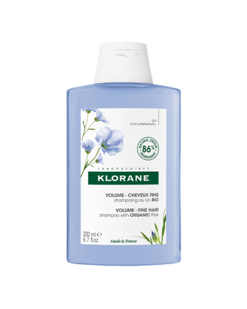 KLORANE Szampon organicznym Lnem, 200ml 