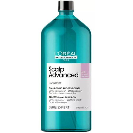 L'oreal Professionnel Scapl Advanced Szampon Kojący do Wrażliwej Skóry Głowy, 1500ml