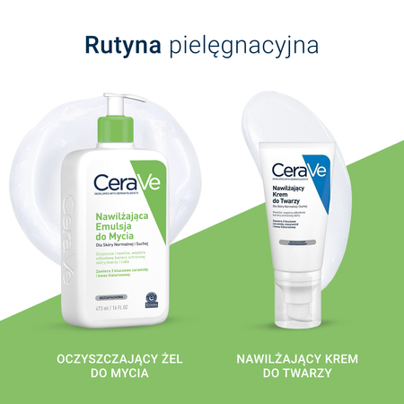 CeraVe Nawilżająca Emulsja do mycia, skóra normalna i sucha, 473ml