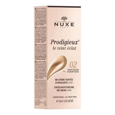 NUXE Prodigieux Nawilżający Krem BB - Odcień Średni, 30ml