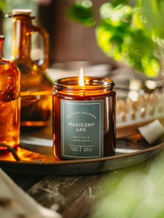 Wosk i Knot świeca sojowa Magiczny Las 200g